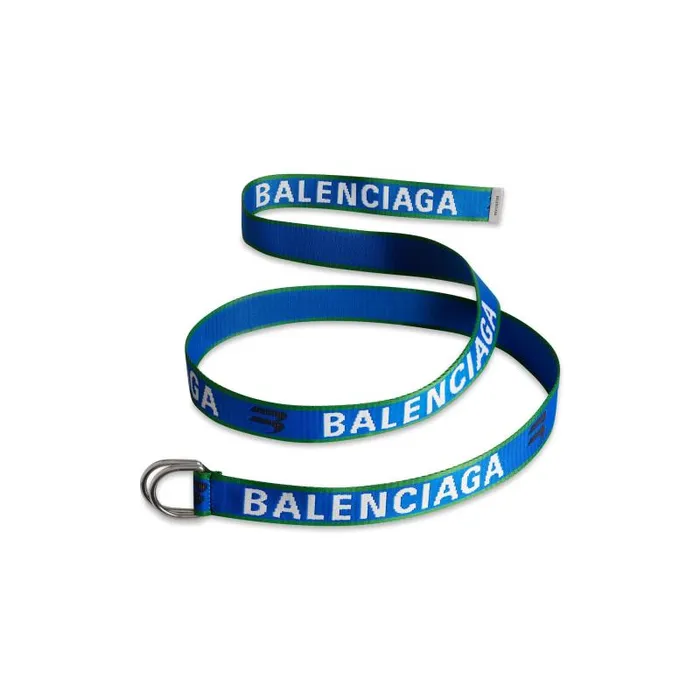 Balenciaga Belts Men Men039s D Ring Belt In Navy Blue Navy Blue