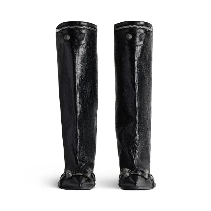Balenciaga Boots and Ankle Boots Women Women039s Cagole Wide 50mm Boot In Black Black Balenciaga Boots and Ankle Boots Women Women039s Cagole Wide 50mm Boot In Black Black