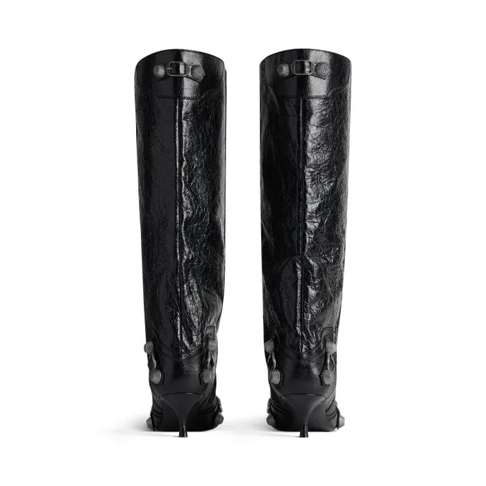 Balenciaga Boots and Ankle Boots Women Women039s Cagole Wide 50mm Boot In Black Black Balenciaga Boots and Ankle Boots Women Women039s Cagole Wide 50mm Boot In Black Black