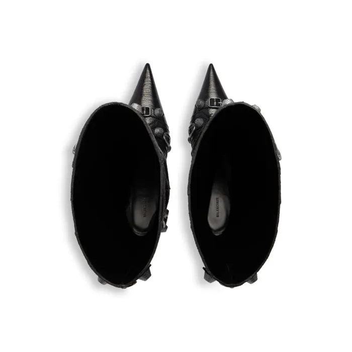 Balenciaga Boots and Ankle Boots Women Women039s Cagole Wide 50mm Boot In Black Black Balenciaga Boots and Ankle Boots Women Women039s Cagole Wide 50mm Boot In Black Black