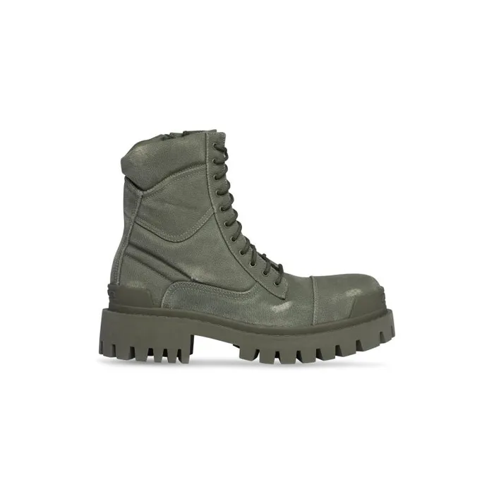 Balenciaga Boots and Derbies Men Men039s Combat Strike 20mm Boot In Kaki Kaki Balenciaga Boots and Derbies Men Men039s Combat Strike 20mm Boot In Kaki Kaki