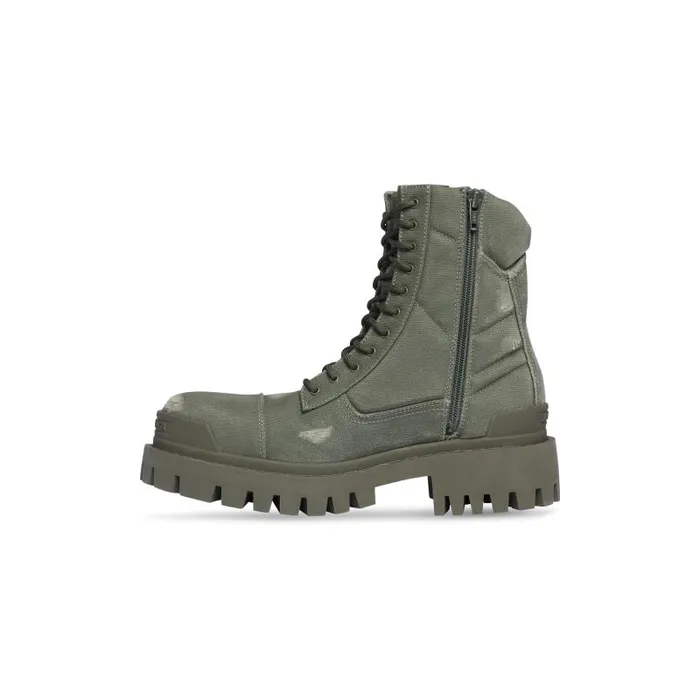Balenciaga Boots and Derbies Men Men039s Combat Strike 20mm Boot In Kaki Kaki Balenciaga Boots and Derbies Men Men039s Combat Strike 20mm Boot In Kaki Kaki
