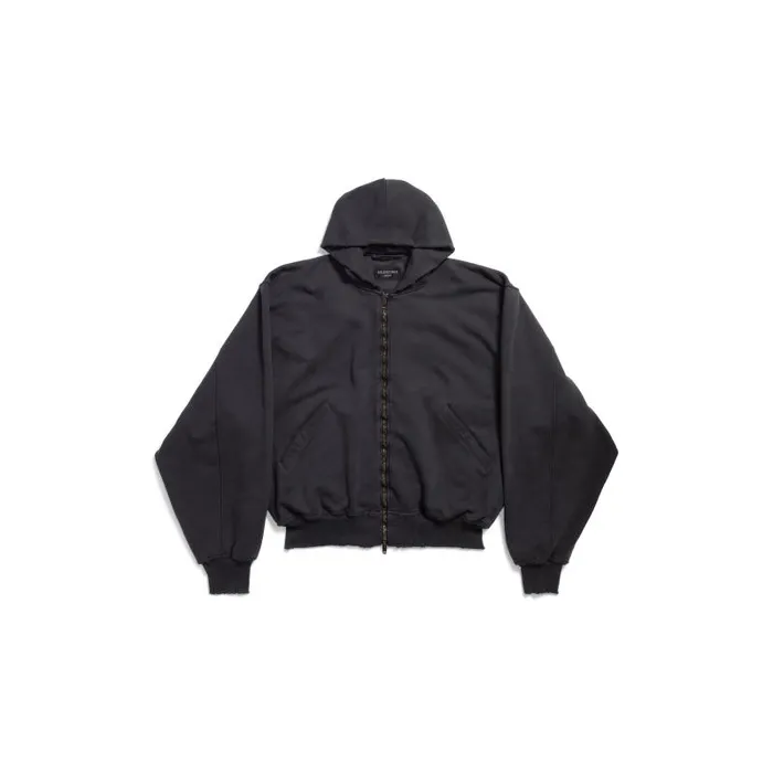 Balenciaga Coats and Jackets Men Men039s Agaicnelab Hooded Bomber In Blackorange Blackorange Balenciaga Coats and Jackets Men Men039s Agaicnelab Hooded Bomber In Blackorange Blackorange