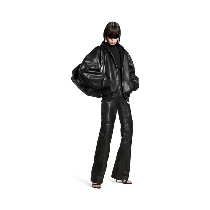 Balenciaga Coats and Jackets WomenMen Lined Zipup Hoodie Large Fit In Black Black Balenciaga Coats and Jackets WomenMen Lined Zipup Hoodie Large Fit In Black Black