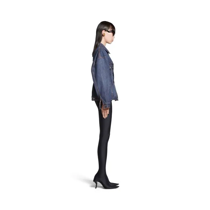 Balenciaga Coats and Jackets Women Women039s Hourglass Jacket In Dark Blue Dark Blue Balenciaga Coats and Jackets Women Women039s Hourglass Jacket In Dark Blue Dark Blue
