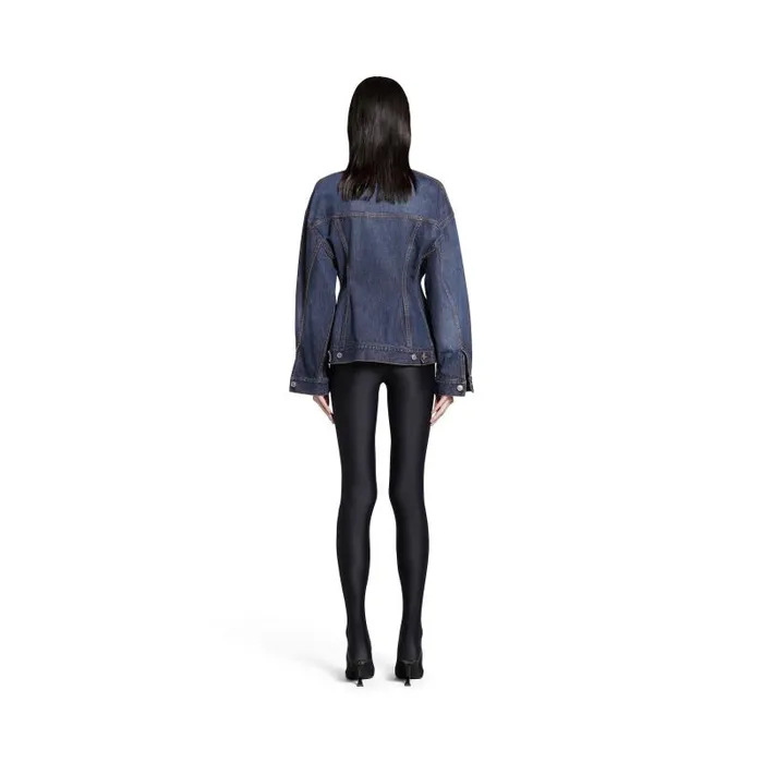 Balenciaga Coats and Jackets Women Women039s Hourglass Jacket In Dark Blue Dark Blue Balenciaga Coats and Jackets Women Women039s Hourglass Jacket In Dark Blue Dark Blue