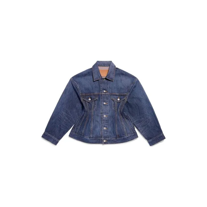Balenciaga Coats and Jackets Women Women039s Hourglass Jacket In Dark Blue Dark Blue Balenciaga Coats and Jackets Women Women039s Hourglass Jacket In Dark Blue Dark Blue