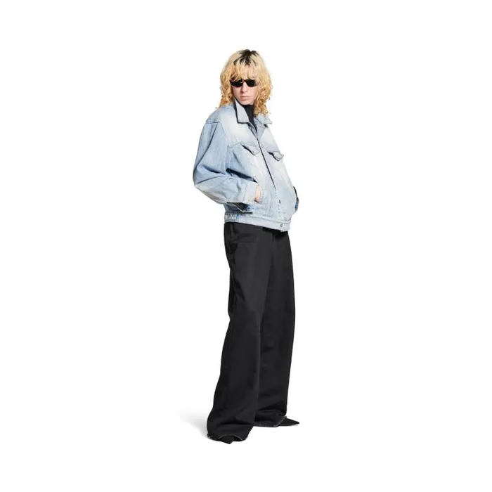 Balenciaga Coats and Jackets Women Women039s Standing Collar Jacket In Light Blue Light Blue Balenciaga Coats and Jackets Women Women039s Standing Collar Jacket In Light Blue Light Blue