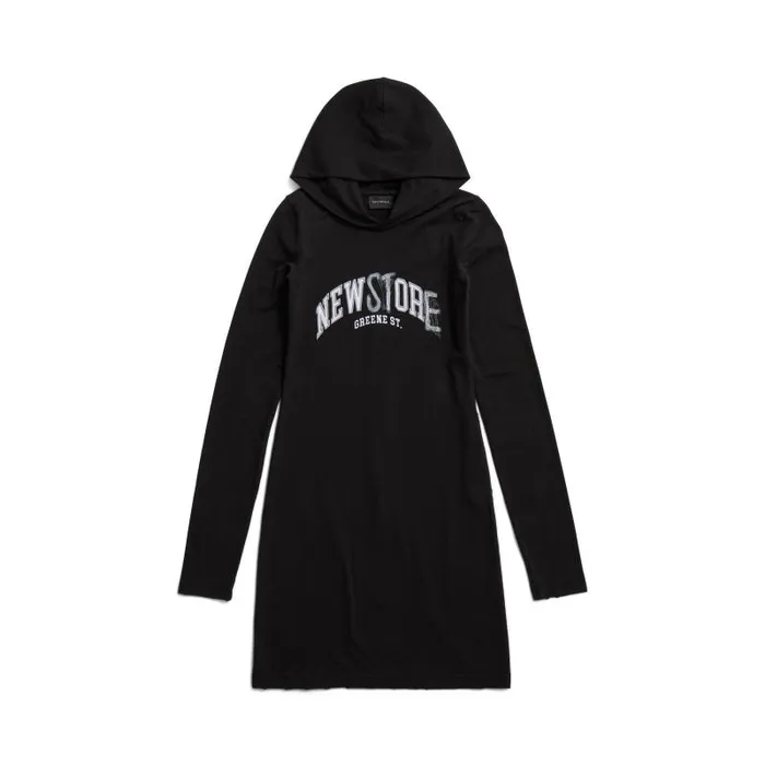 Balenciaga Dresses and Skirts Women Women039s Greene Street Hooded Dress In Black Black Balenciaga Dresses and Skirts Women Women039s Greene Street Hooded Dress In Black Black