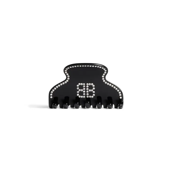 Balenciaga Hair Accessories Women Women039s Holli Bb Hair Grip In Black Black