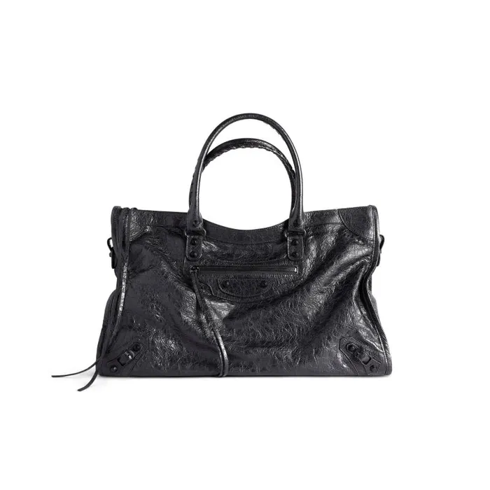 Balenciaga Handbags WomenMen Le City Large Bag In Black Black