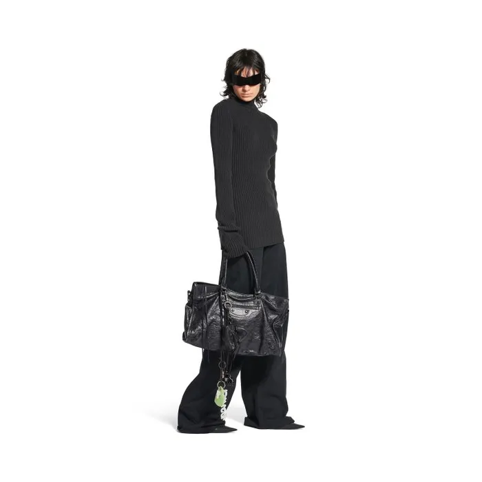 Balenciaga Handbags WomenMen Le City Large Bag In Black Black Balenciaga Handbags WomenMen Le City Large Bag In Black Black
