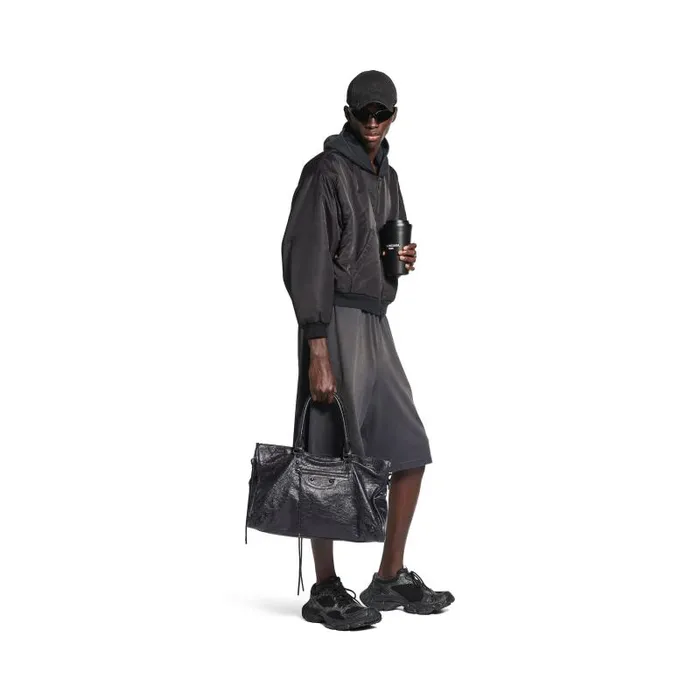 Balenciaga Handbags WomenMen Le City Large Bag In Black Black Balenciaga Handbags WomenMen Le City Large Bag In Black Black