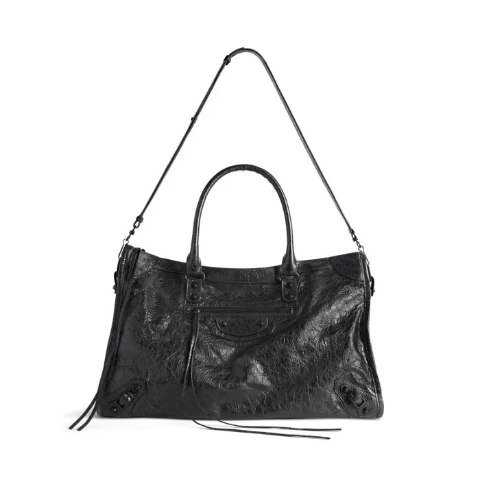 Balenciaga Handbags WomenMen Le City Large Bag In Black Black Balenciaga Handbags WomenMen Le City Large Bag In Black Black