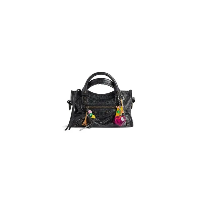 Balenciaga Handbags WomenMen Women039s Le City Mini Bag With Charms In Black Black Balenciaga Handbags WomenMen Women039s Le City Mini Bag With Charms In Black Black