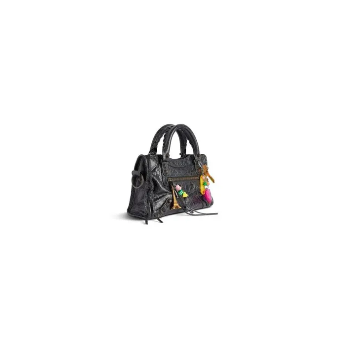 Balenciaga Handbags WomenMen Women039s Le City Mini Bag With Charms In Black Black