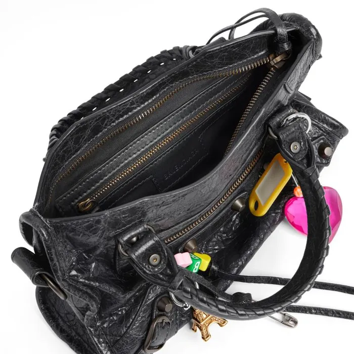 Balenciaga Handbags WomenMen Women039s Le City Mini Bag With Charms In Black Black