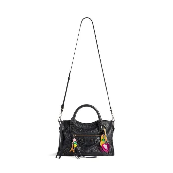 Balenciaga Handbags WomenMen Women039s Le City Mini Bag With Charms In Black Black