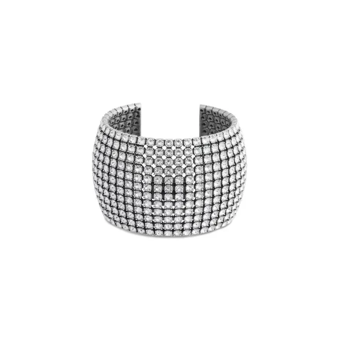 Balenciaga Jewelry Women Women039s Glam Cuff In Antique Silver Antique Silver Balenciaga Jewelry Women Women039s Glam Cuff In Antique Silver Antique Silver