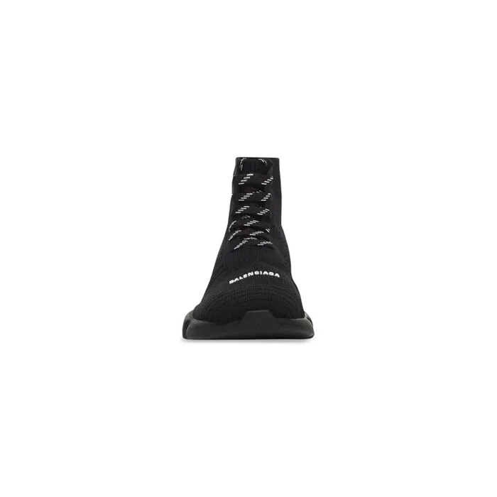 Balenciaga Kids WomenMen Kids 8211 Speed Laceup Sneaker In Black Black Balenciaga Kids WomenMen Kids 8211 Speed Laceup Sneaker In Black Black
