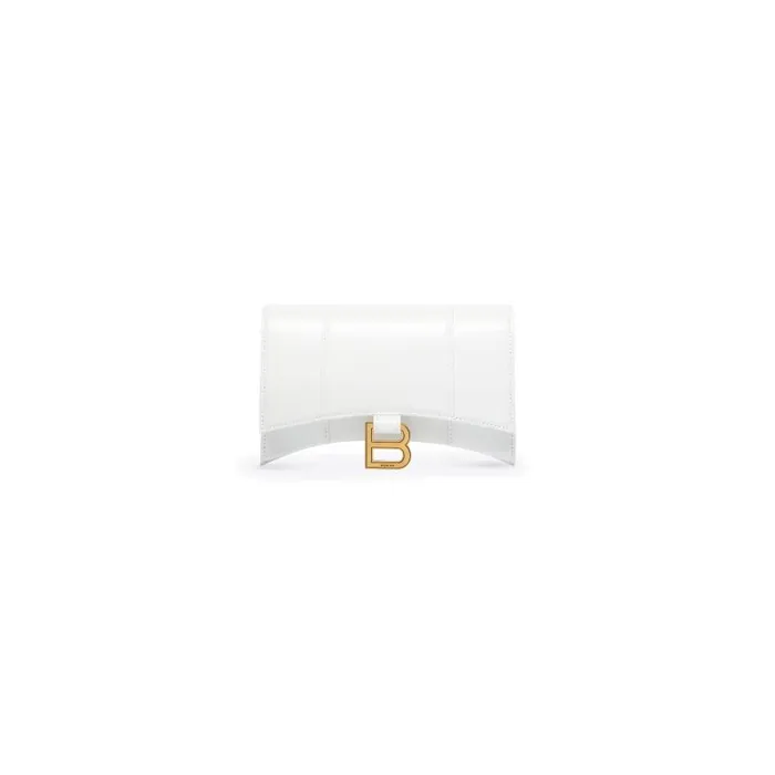 Balenciaga Mini Bags Women Women039s Hourglass Wallet On Chain Box In White White Balenciaga Mini Bags Women Women039s Hourglass Wallet On Chain Box In White White