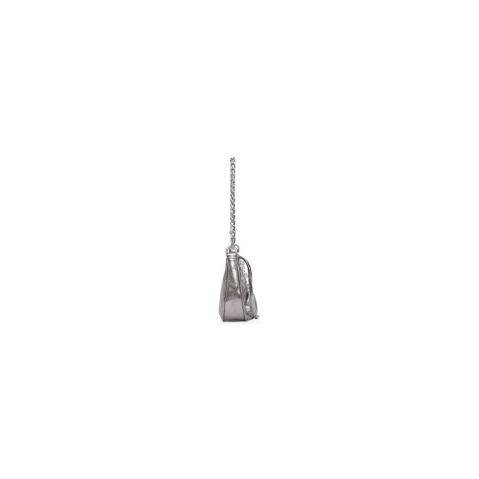 Balenciaga Mini Bags Women Women039s Le Cagole Mini Bag With Chain Metallized In Silver Silver