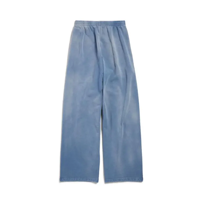 Balenciaga Pants Men Men039s Political Campaign Baggy Sweatpants In Faded Bluewhitered Faded Bluewhitered Balenciaga Pants Men Men039s Political Campaign Baggy Sweatpants In Faded Bluewhitered Faded Bluewhitered