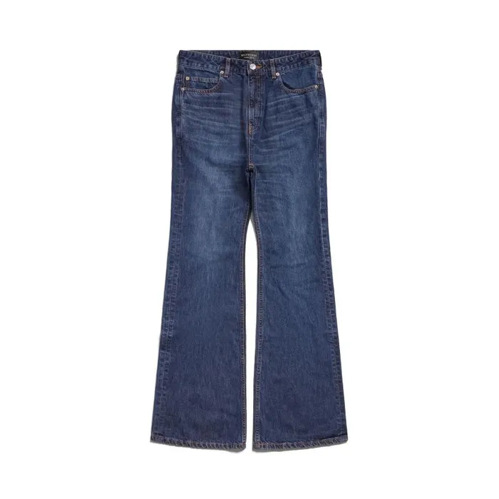 Balenciaga Pants Women Women039s Flared Pants In Dark Blue Dark Blue