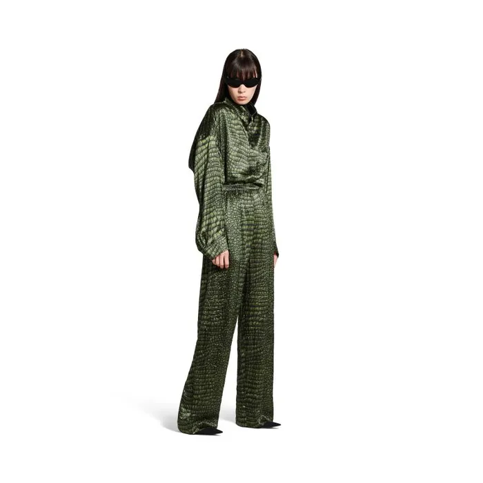 Balenciaga Pants Women Women039s Pyjama Pants In Green Green