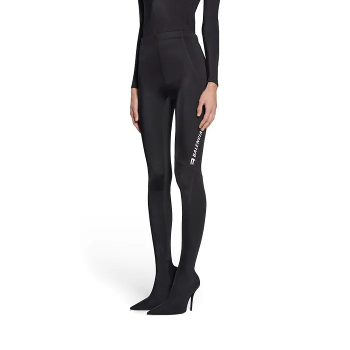 Balenciaga Pants Women Women039s Sporty B Knife Pantaleggings In Black Black