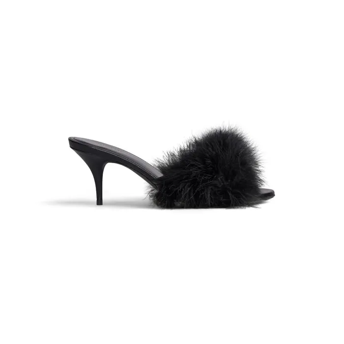 Balenciaga Pumps and Heels Women Women039s Boudoir 70mm Sandal In Black Black Balenciaga Pumps and Heels Women Women039s Boudoir 70mm Sandal In Black Black