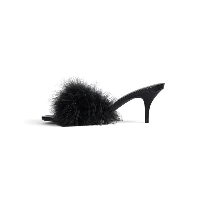 Balenciaga Pumps and Heels Women Women039s Boudoir 70mm Sandal In Black Black