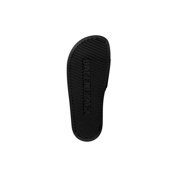 Balenciaga Sandals and Mules Men Men039s Pool Slide Sandal In Blackwhite Blackwhite