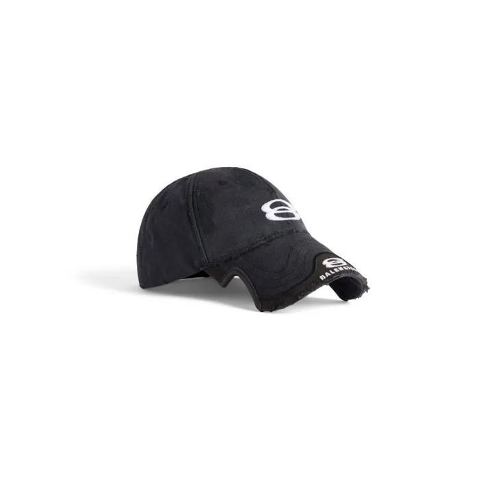 Balenciaga Scarves and Caps Men Men039s Unity Sports Icon Cap In Blackwhite Blackwhite