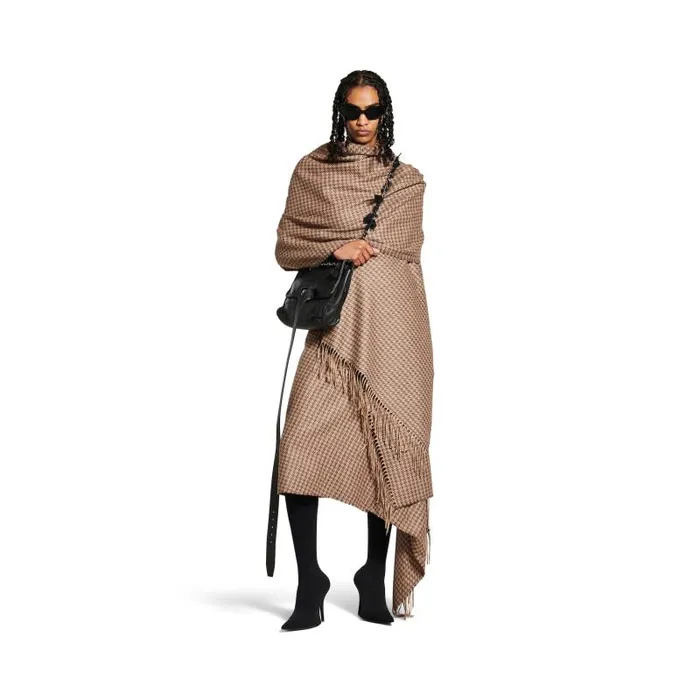 Balenciaga Scarves and Caps Women Women039s Scarf In Brown Brown