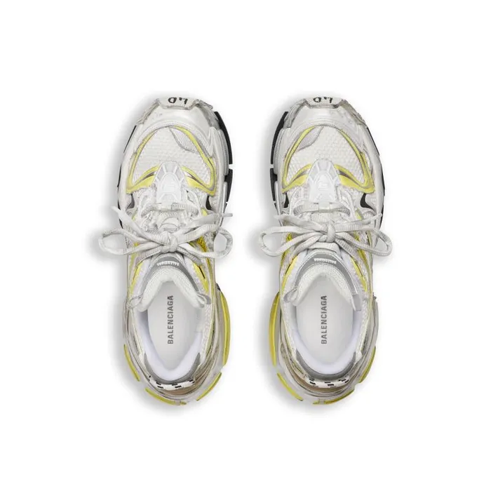 Balenciaga Sneakers Men Men039s Runner 20 Sneaker In Whiteyellowblack Whiteyellowblack Balenciaga Sneakers Men Men039s Runner 20 Sneaker In Whiteyellowblack Whiteyellowblack