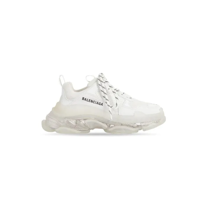 Balenciaga Sneakers Men Men039s Triple S Clear Sole Sneaker In White White