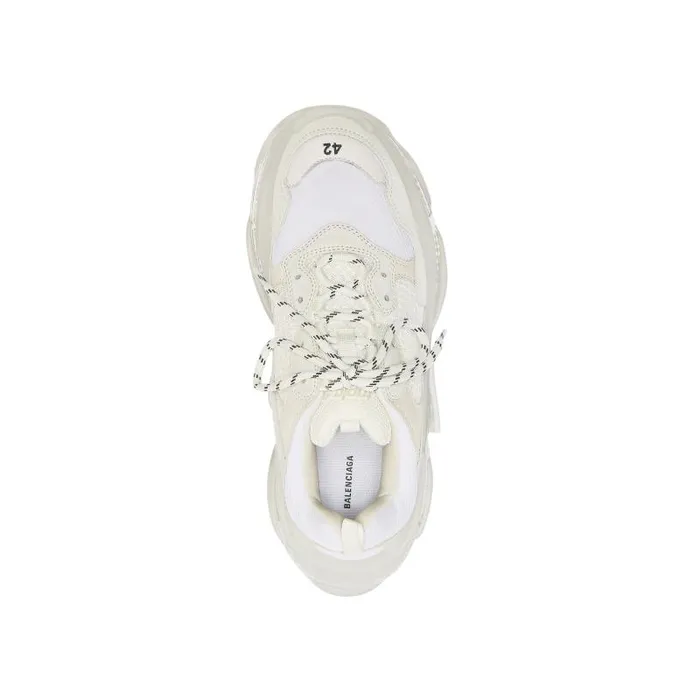 Balenciaga Sneakers Men Men039s Triple S Clear Sole Sneaker In White White Balenciaga Sneakers Men Men039s Triple S Clear Sole Sneaker In White White