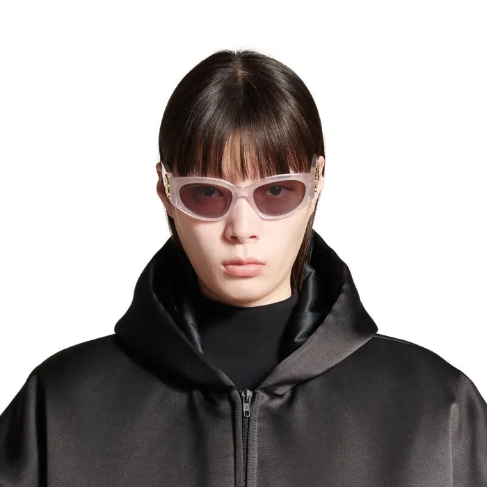 Balenciaga Sunglasses Women Women039s Bossy Round Af Sunglasses In Light Pink Light Pink