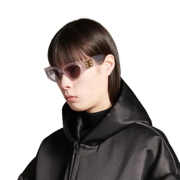 Balenciaga Sunglasses Women Women039s Bossy Round Af Sunglasses In Light Pink Light Pink