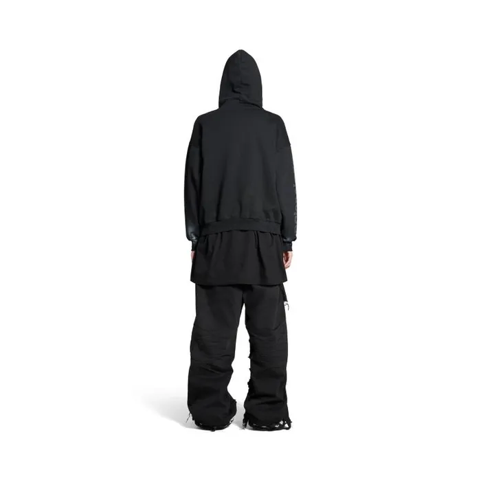 Balenciaga Sweatshirts and Hoodies WomenMen 3b Stencil Hoodie Medium Fit In Black Black Balenciaga Sweatshirts and Hoodies WomenMen 3b Stencil Hoodie Medium Fit In Black Black