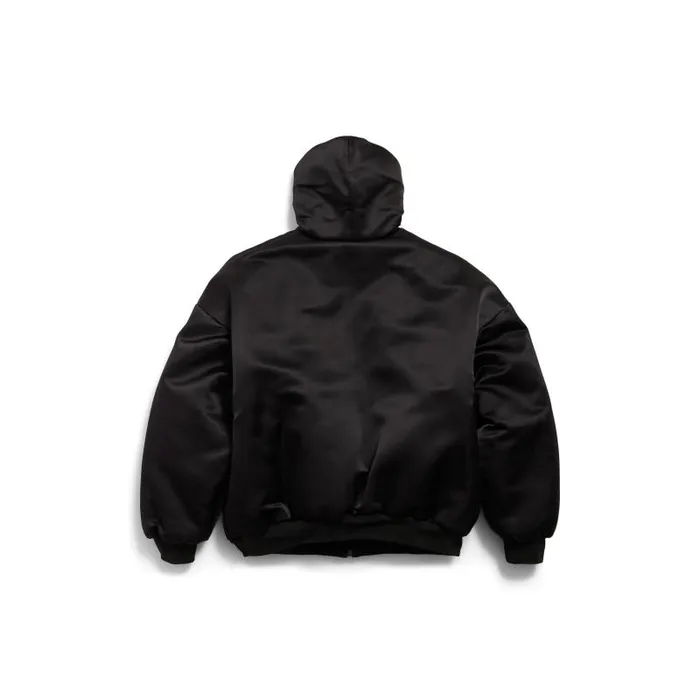 Balenciaga Sweatshirts and Hoodies Women Women039s Padded Zipup Hoodie In Black Black