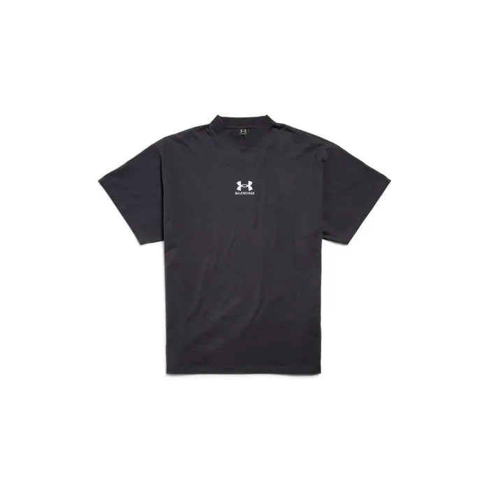 Balenciaga Tshirts Men Men039s Under Armour Tshirt Oversized In Blackwhite Blackwhite