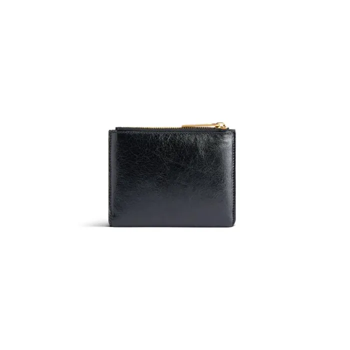 Balenciaga Wallets Women Women039s Monaco Bifold Wallet In Black Black