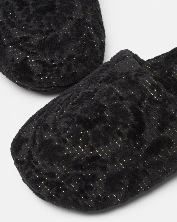 Barocco Slippers Gray Home and Lifestyle Versace Slippers