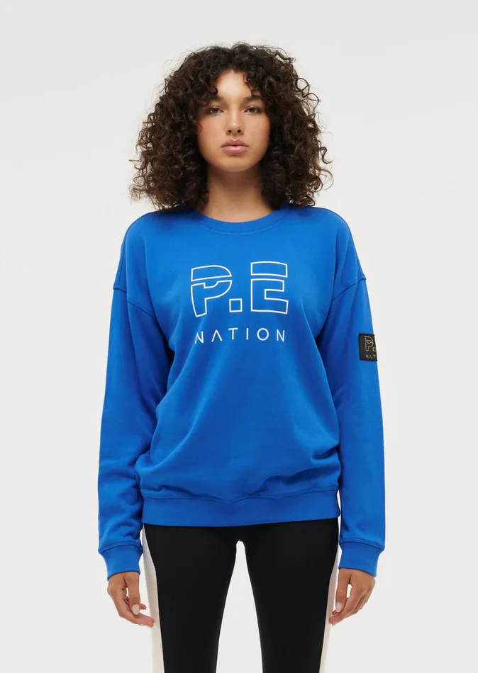 Baseline PE Nation Women HEADS UP SWEAT IN DARK NAVY