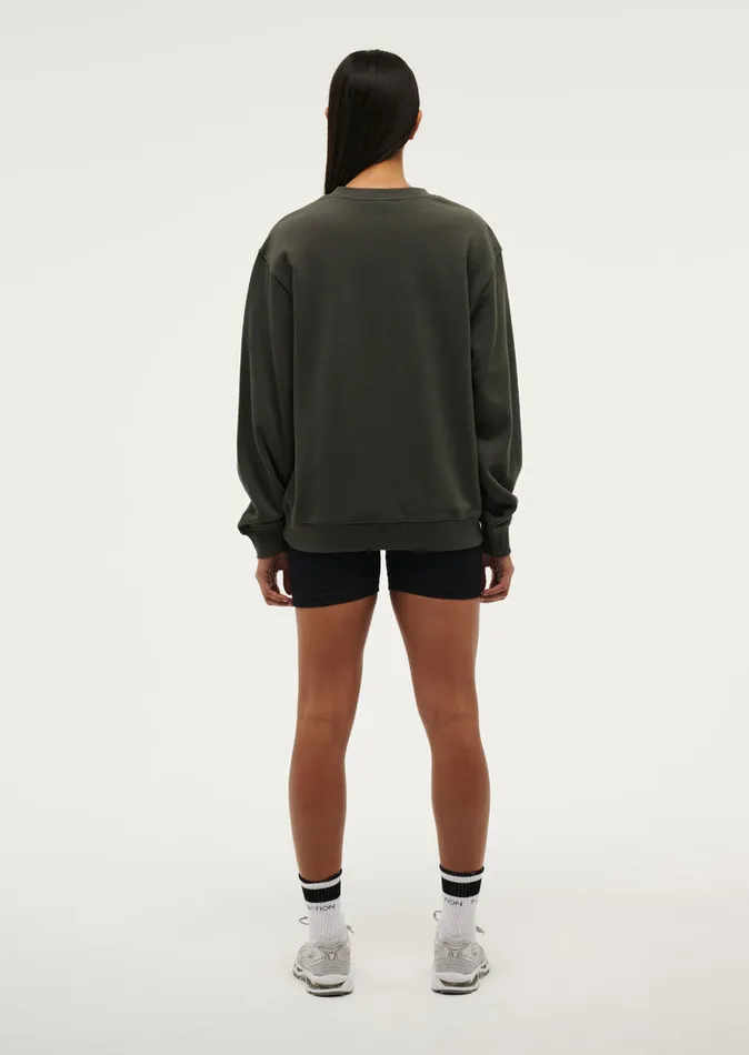 Baseline PE Nation Women QUALIFY SWEAT IN GUNMETAL