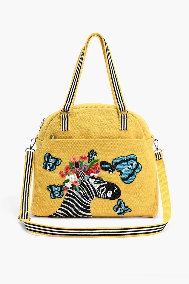 Beach Bags America and Beyond Women Wild for Travel Bag with Eye Mask