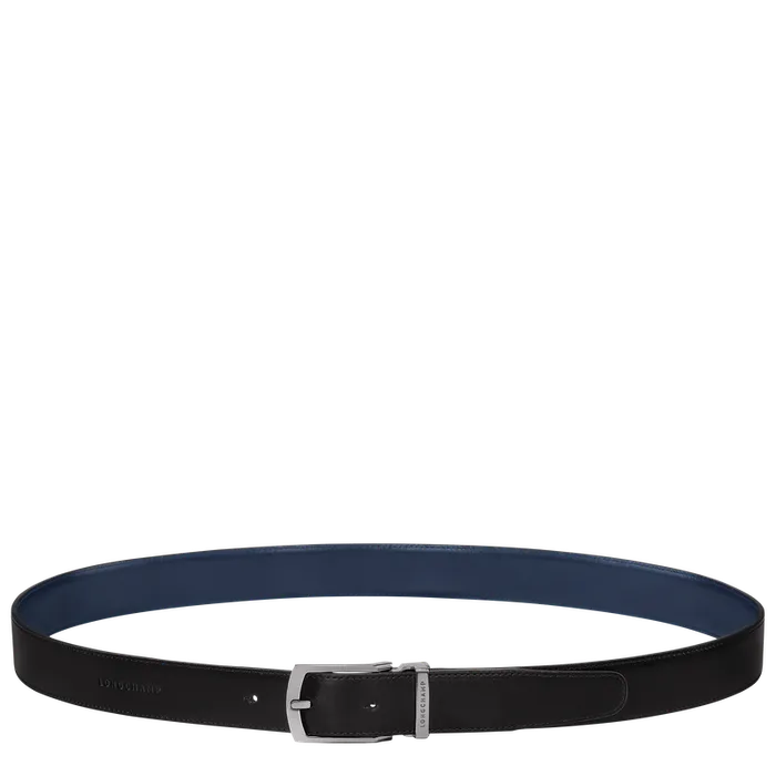 Belts Longchamp Men Delta Box BlackNavy