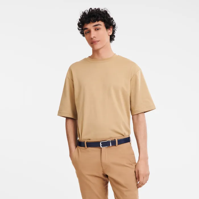 Belts Men Delta Box BlackNavy Longchamp